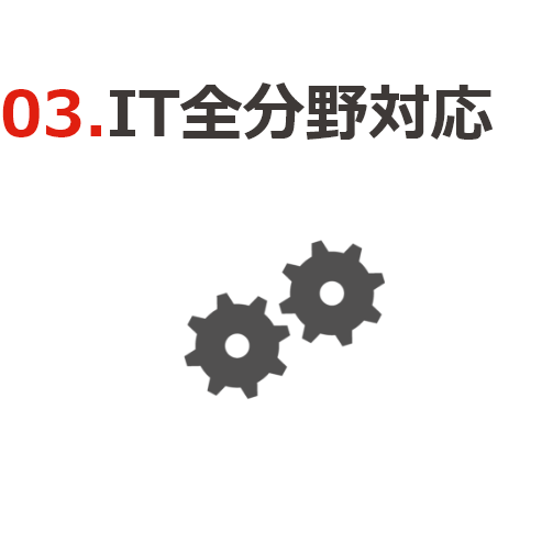 ③IT全分野対応